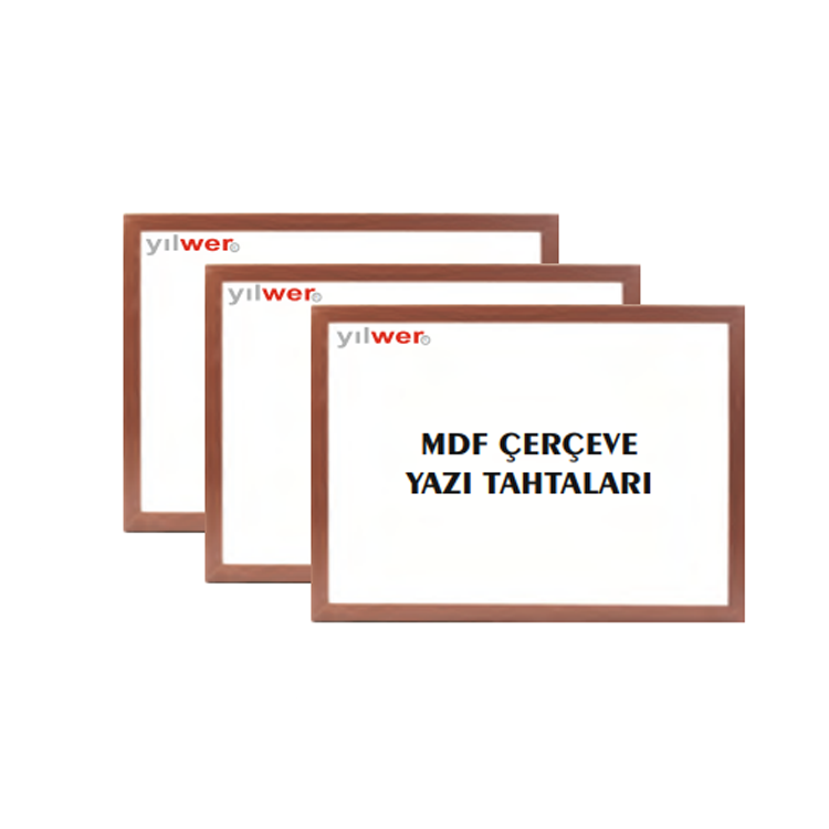 MDF Çerçeve Yazı Tahtaları - 30x45 cm, 45x60 cm, 60x90 cm 